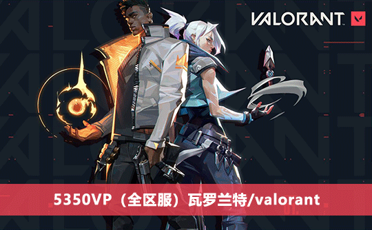 5350VP（全区服）上号代充 瓦罗兰特/valorant